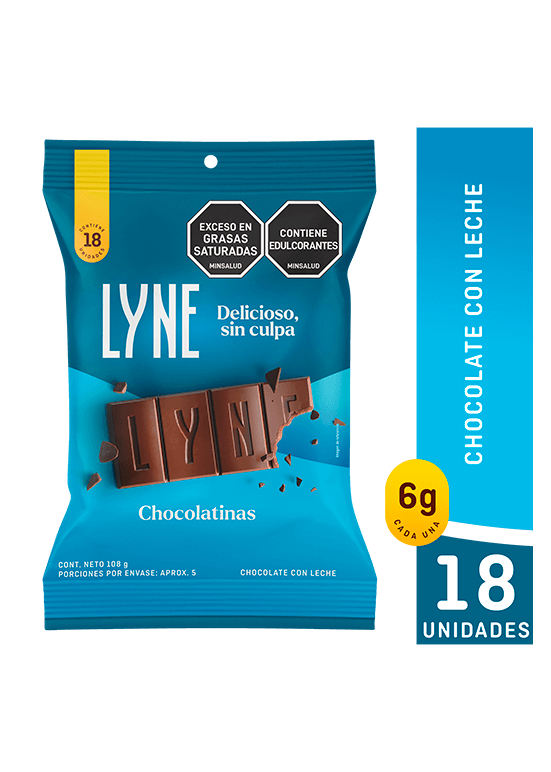 Golosina Chocolate 6g Bolsa x18